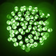 Green Solar powered Christmas Lights 17m Length Green Solar powered Christmas Lights 17m Length